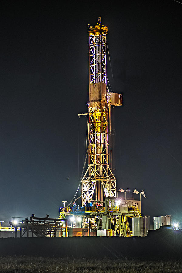 Unique Photograph - Pioneer Drill Rig # 77 by Paul Freidlund