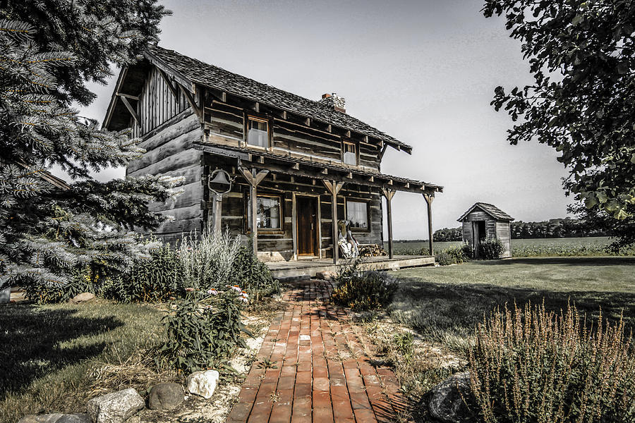Pioneer Farmhouse Photograph by Chris Smith
