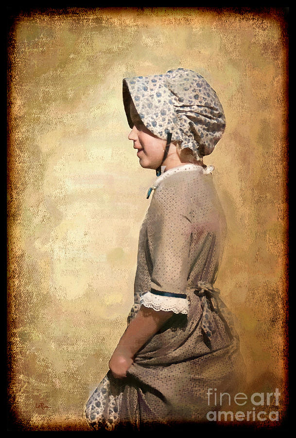 Pioneer Girl Photograph by Betty LaRue