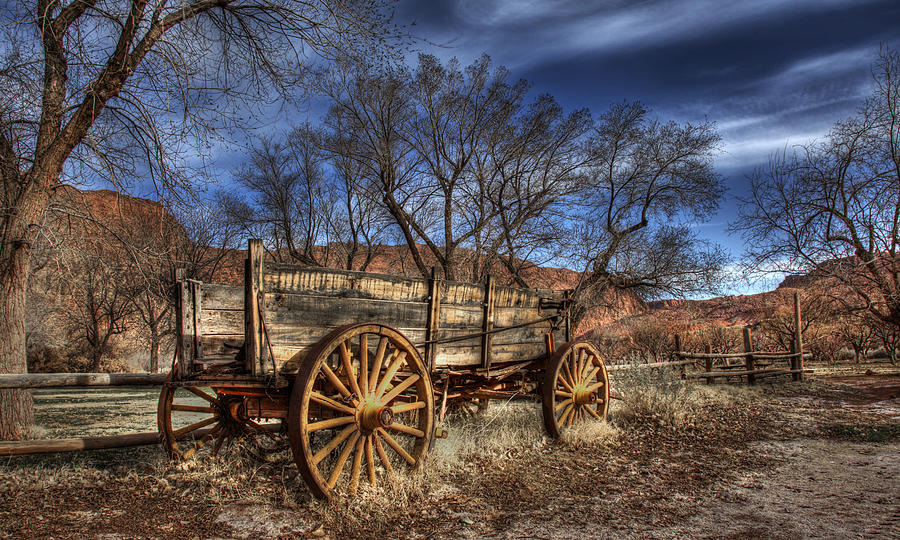Pioneer Wagon Photograph by Wendell Thompson