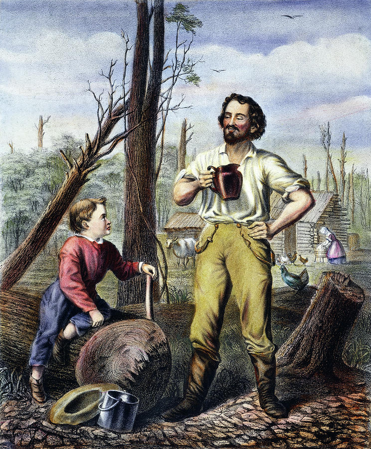 Pioneers Of America, 1870 by Granger