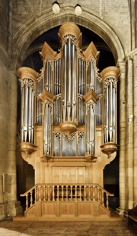 Pipe Organ  Photograph by Charles Lupica