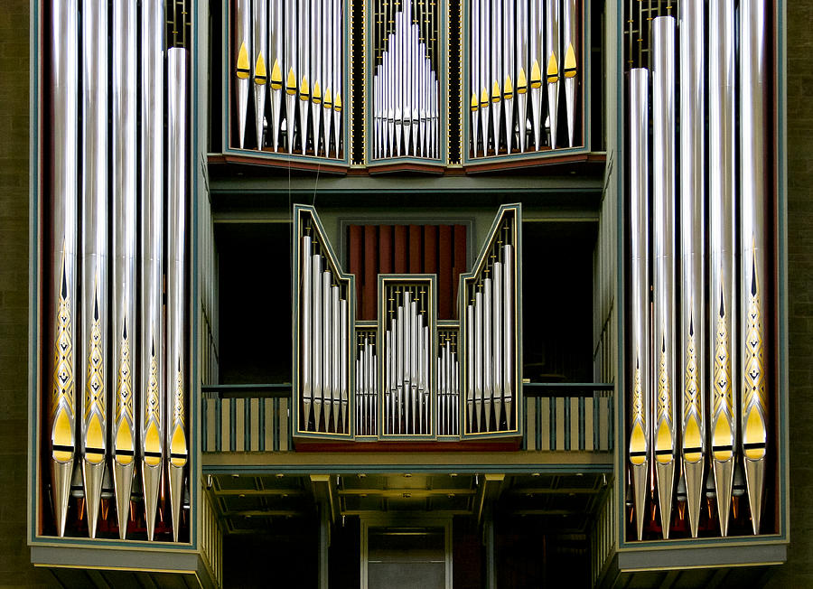 Pipe organ in Hildesheim Photograph by Jenny Setchell