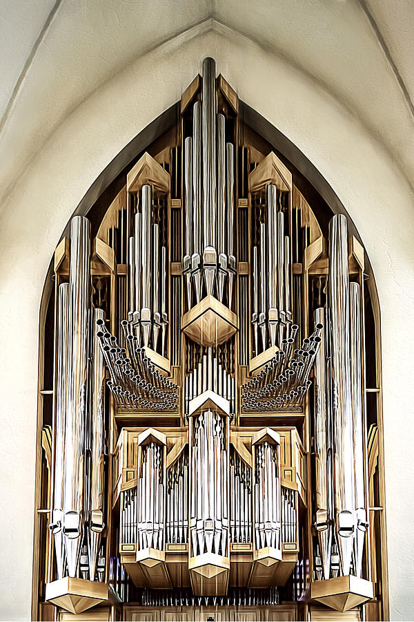 Pipe Organ Photograph by Maria Coulson
