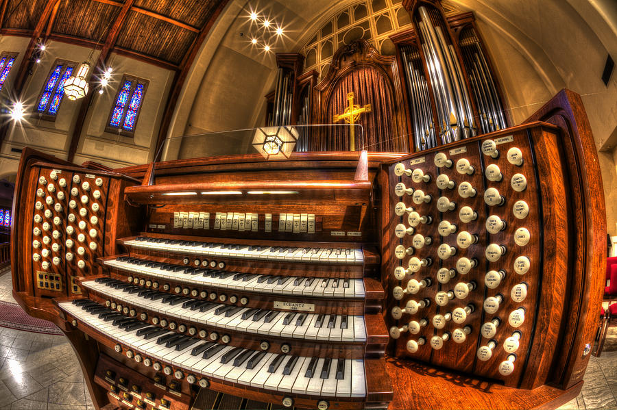 Pipe Organ Photograph by Raul Rodriguez