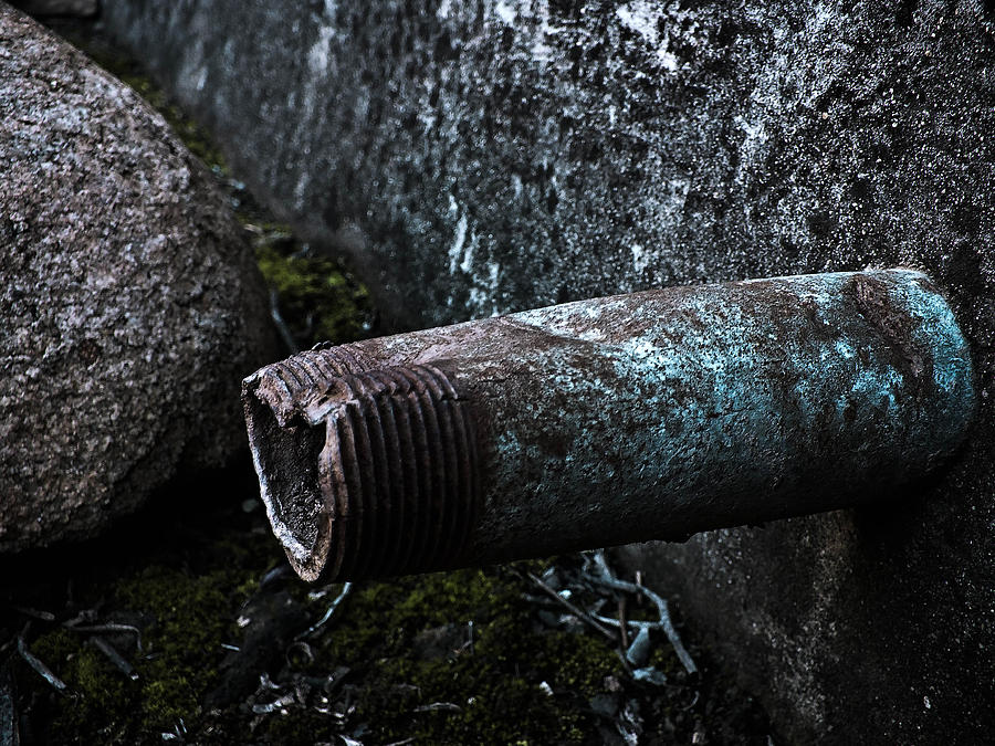 Pipe Photograph - Pipe by Tess Porter