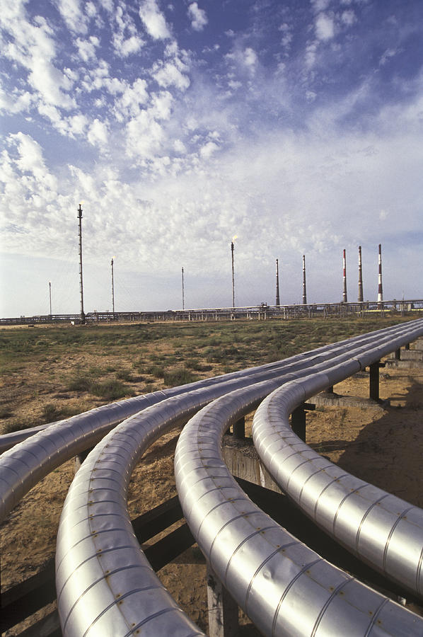 Pipelines. Photograph by Pro-syanov
