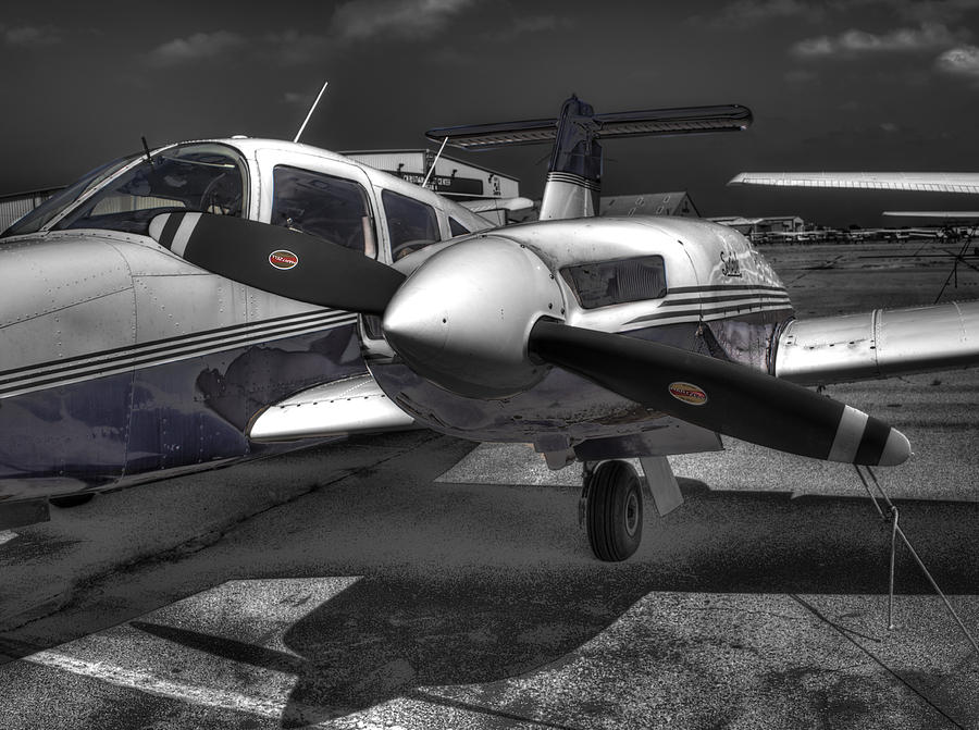 Transportation Photograph - Piper PA-44 Seminole by John Straton