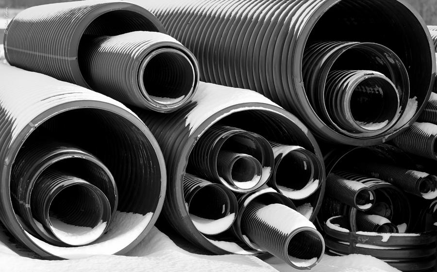 Pipes Photograph by Alexander Fedin
