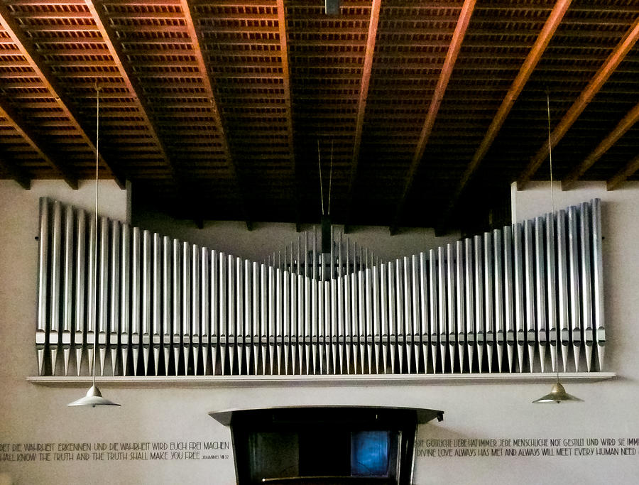 Music Photograph - Pipes and lines by Jenny Setchell