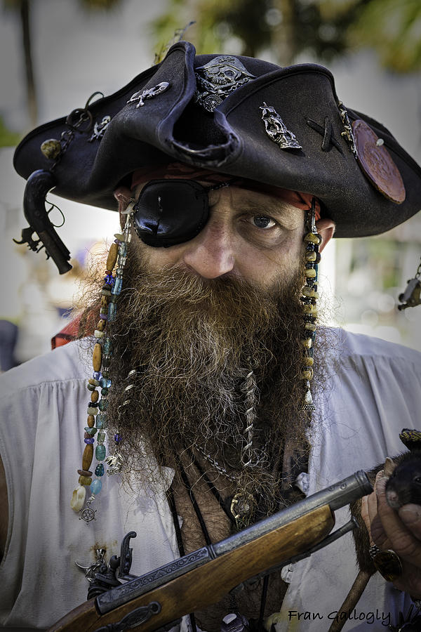 Pirate Photograph by Fran Gallogly