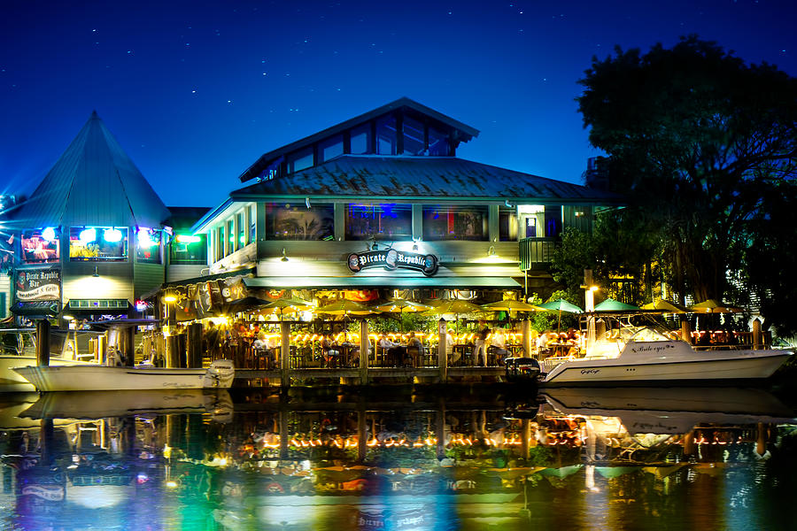 Pirate Republic Restaurant Ft. Lauderdale Photograph by Mark Andrew Thomas