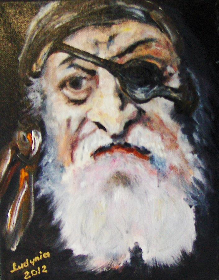 Pirate Painting by Ryszard Ludynia
