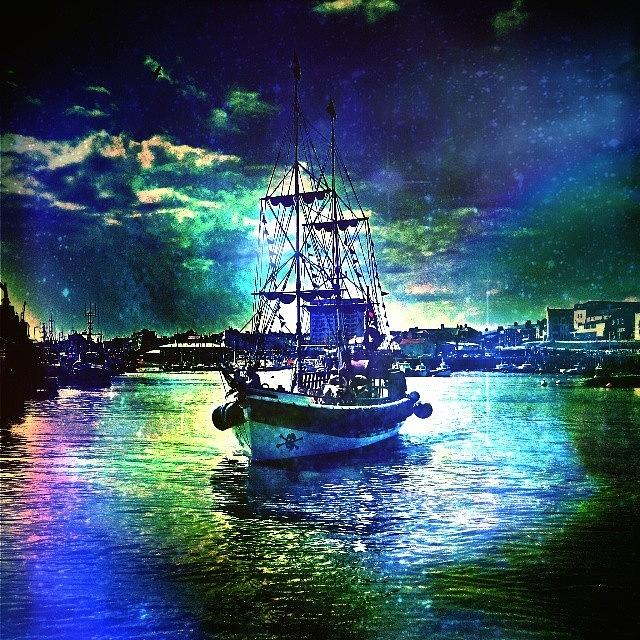 Boat Photograph - Pirate Ship by Chris Drake