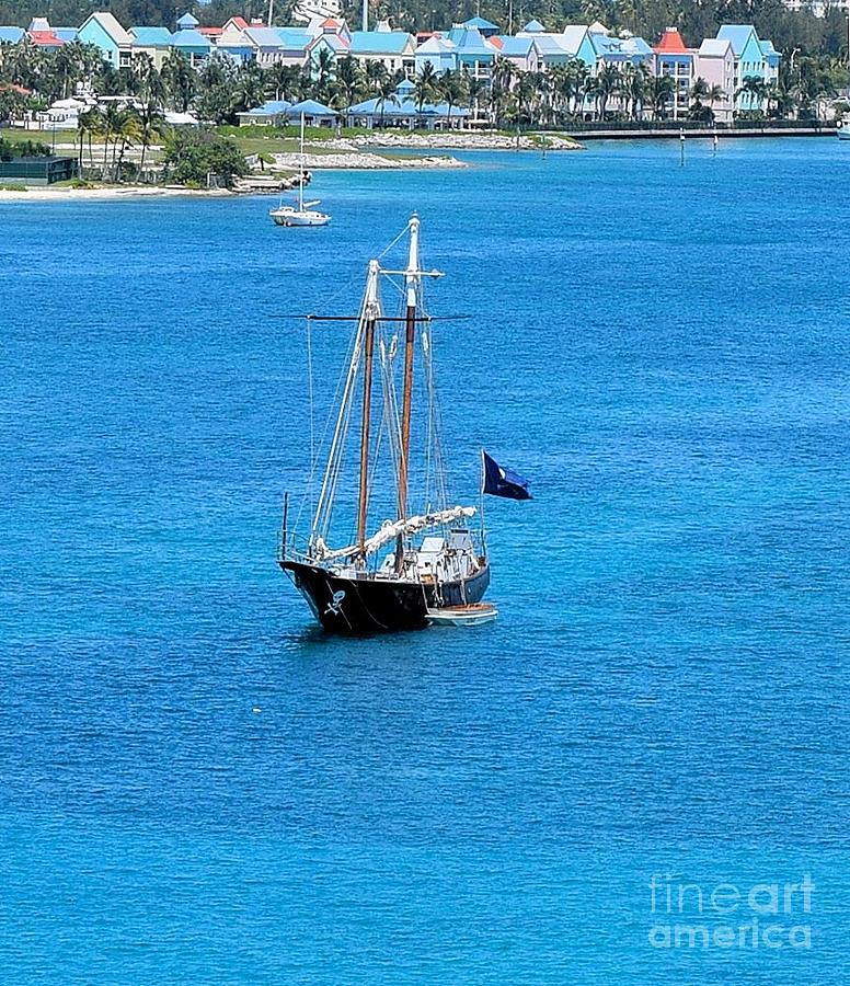 Pirate Ship in Nassau Harbor Photograph by Janette Boyd