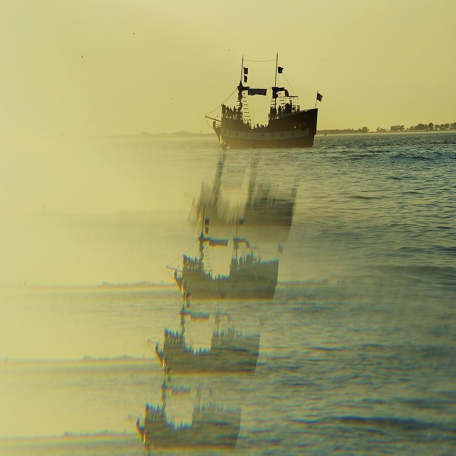 Pirate Ship x Five Photograph by Florene Welebny