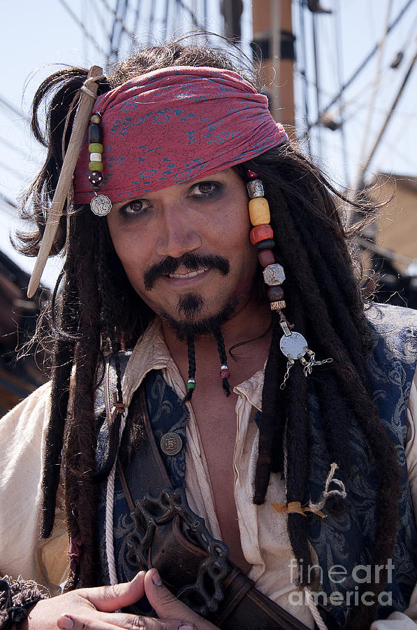 Pirate with Attitude Photograph by Brenda Kean
