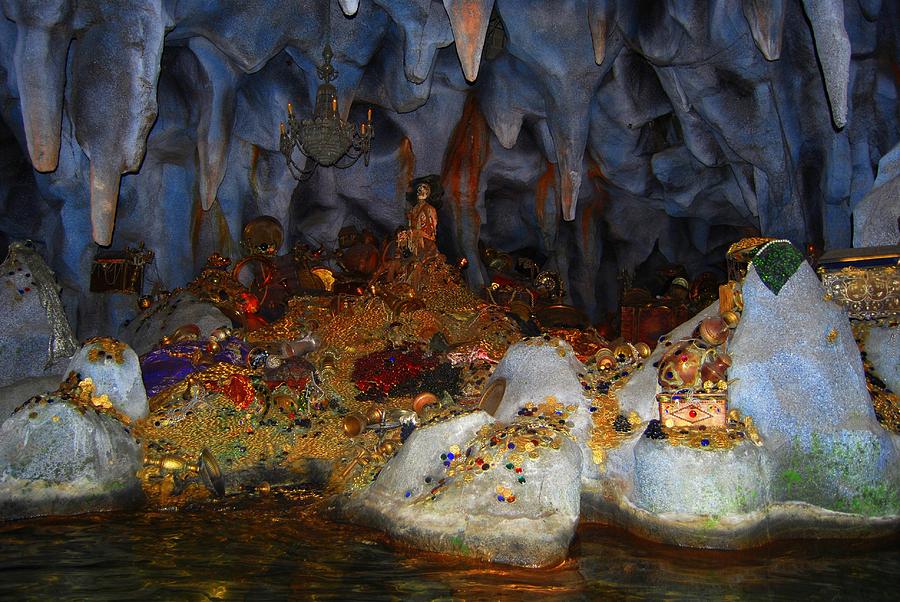 Pirates Photograph - Pirates Cave by Riad Art