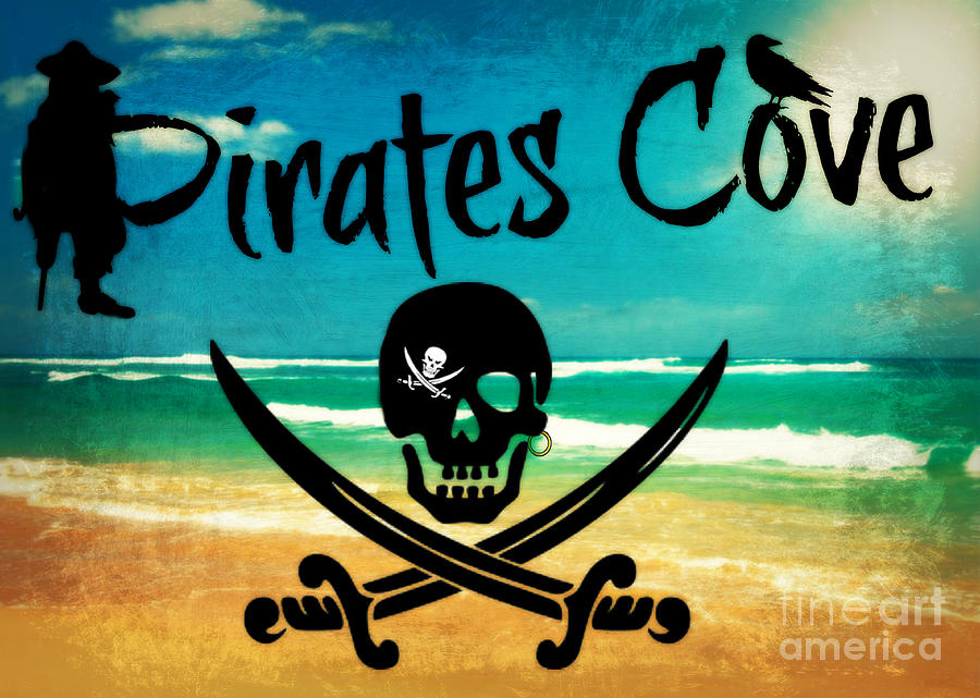 Pirates Cove Digital Art by Mindy Bench