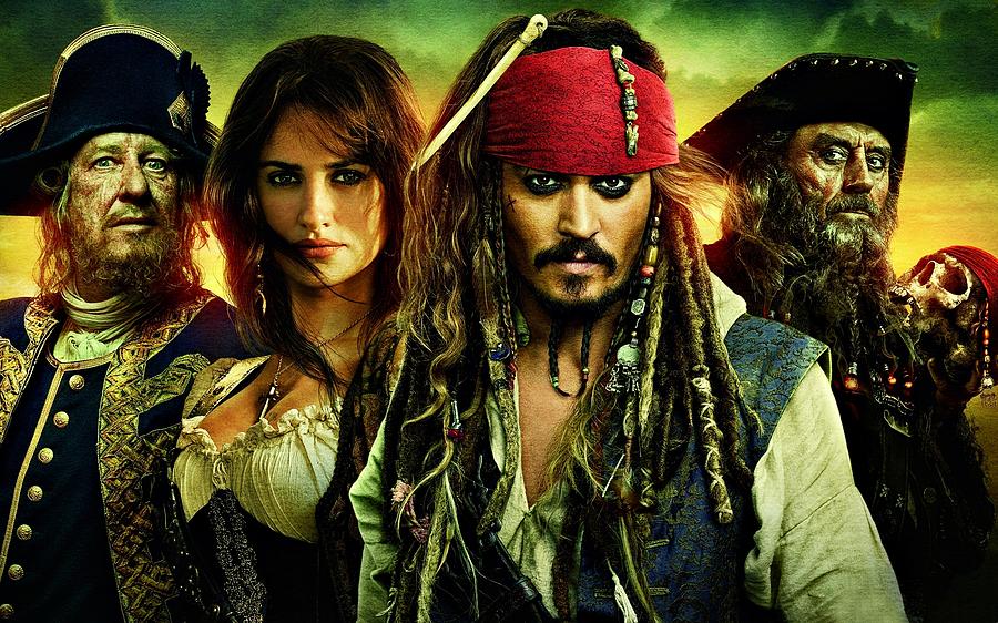 Pirates of the Caribbean Stranger Tides Photograph by Movie Poster Prints