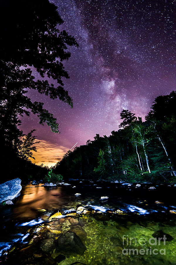 Pisgah Milky Way Photograph by Robert Loe