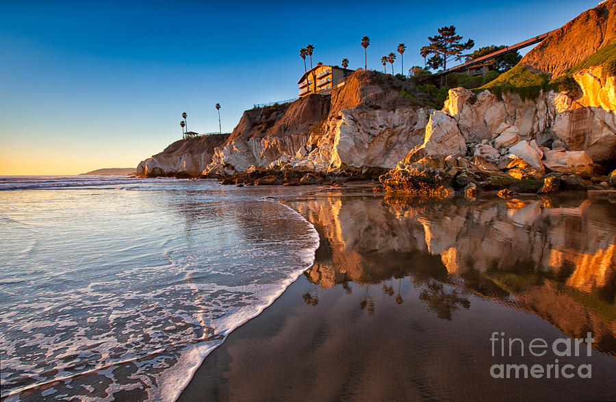 Pismo Cliffs And Reflections Photograph by Mimi Ditchie