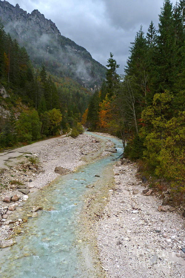 Pisnica River - Autumn - Slovenia Photograph by Phil Banks