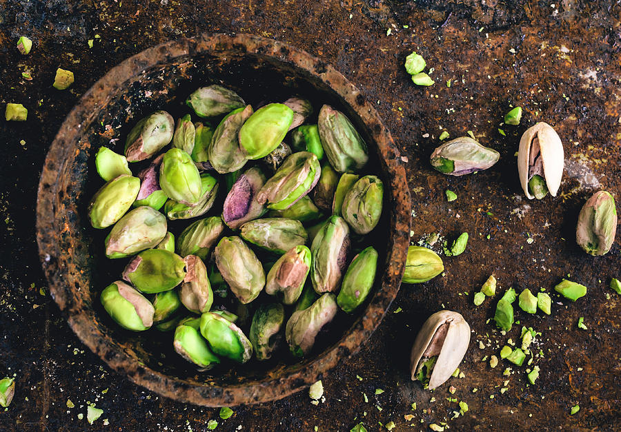 Pistachio nuts Photograph by Aniko Hobel