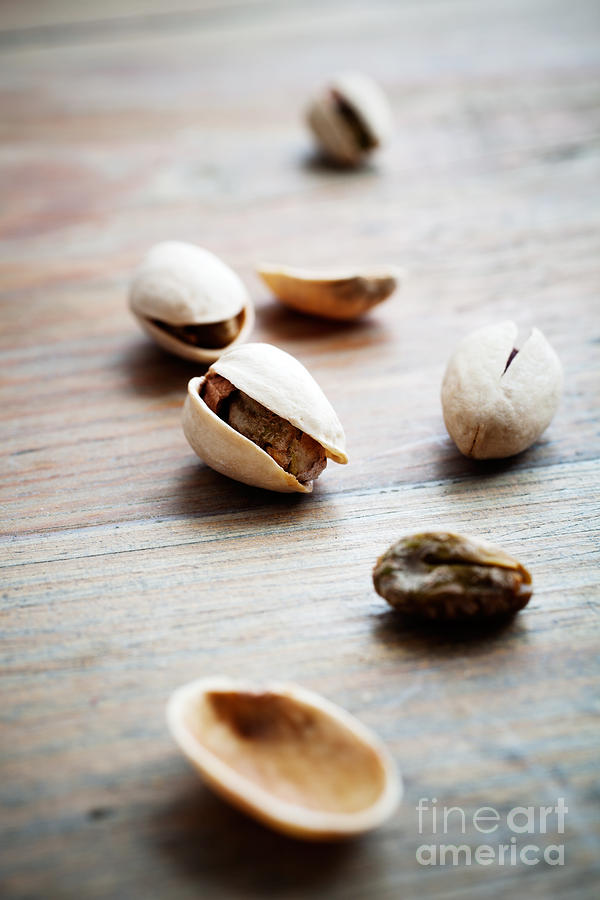 Pistachios Photograph by Kati Finell