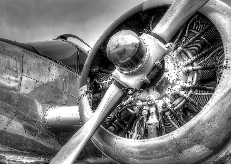 Piston Propelled Photograph by David Paul Davies - Pixels