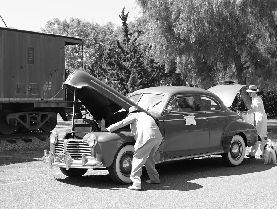 Pit Stop 1941 Photograph by Steve Natale