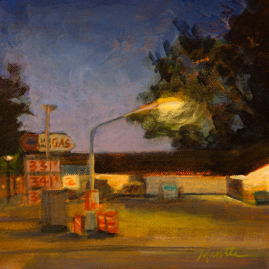 Pit Stop Painting by Athena Mantle