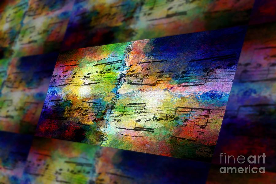 Music Digital Art - Pitch Space 2 by Lon Chaffin