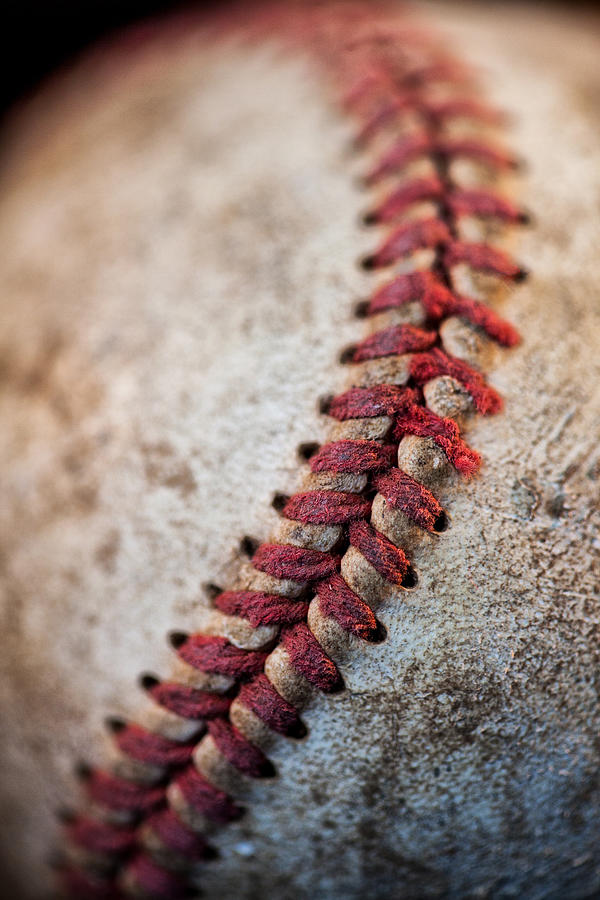 Baseball Photograph - Pitchers Stitches by Karol Livote