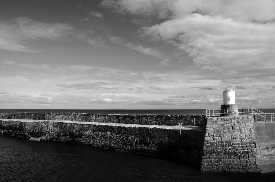Pitenweem Harbour Wall Photograph by Jeremy Voisey