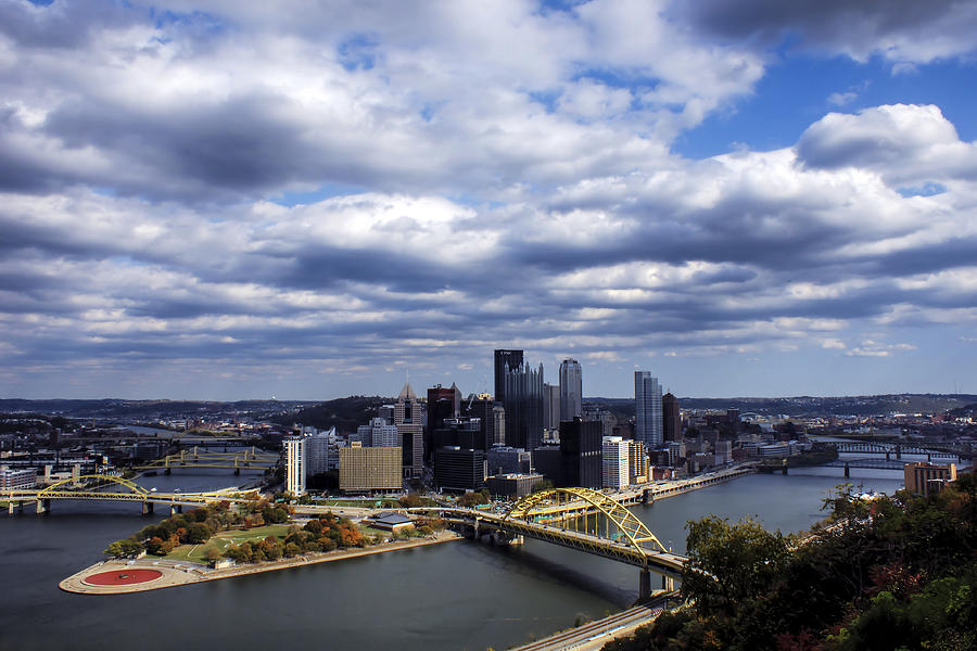 Pittsburgh After The Storm Photograph