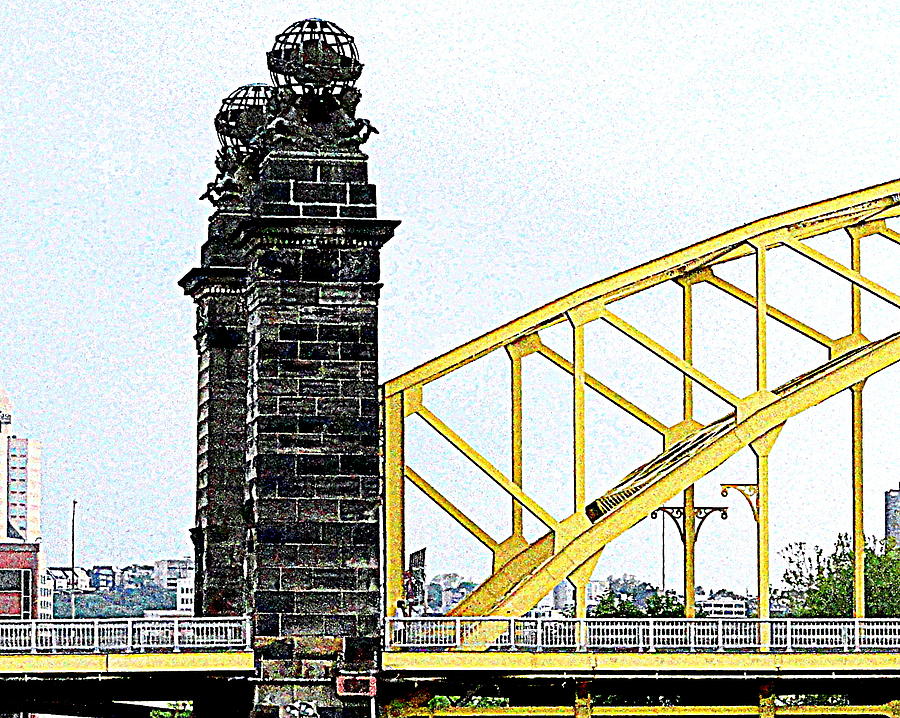 16th Street Bridge, Pittsburgh PA Photograph by Mary Beth Landis