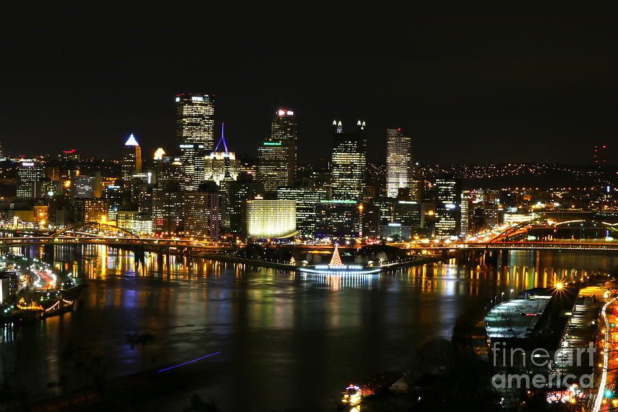Pittsburgh Christmas 2013 1 Photograph by Jay Nodianos Fine Art America
