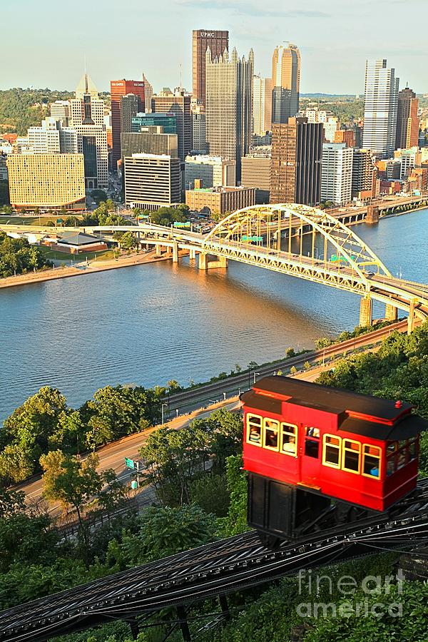 Pittsburgh Duquesne Incline Photograph by Adam Jewell