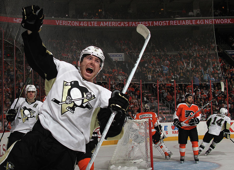 James Neal Photograph - Pittsburgh Penguins V Philadelphia by Bruce Bennett