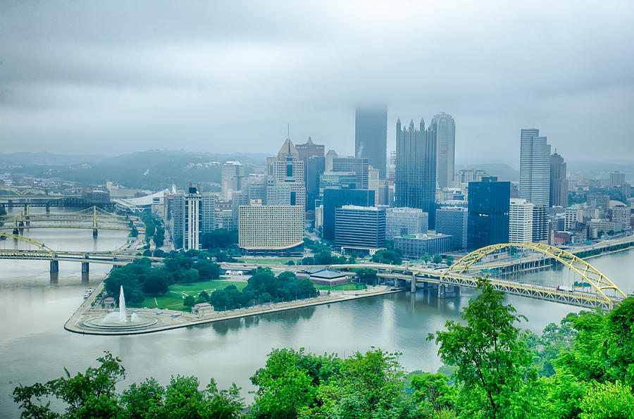 Pittsburgh Pennsylvania - city in the United States Photograph by Alex Grichenko