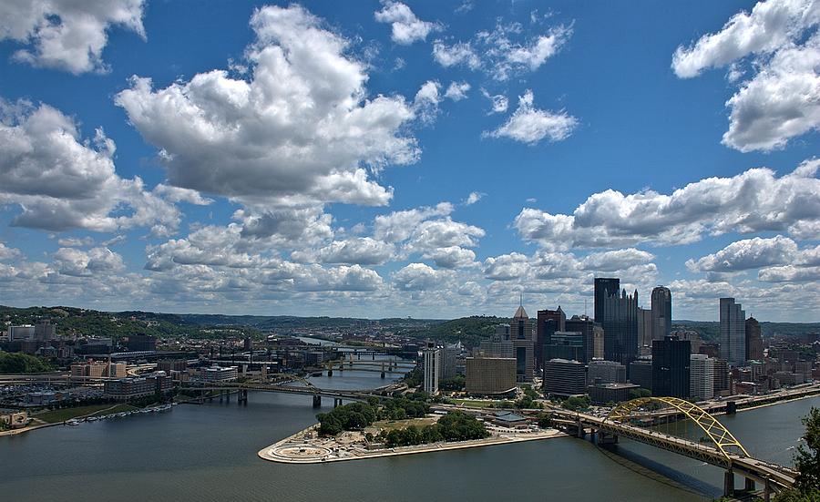 Pittsburgh Skyline Photograph by Steven Richman