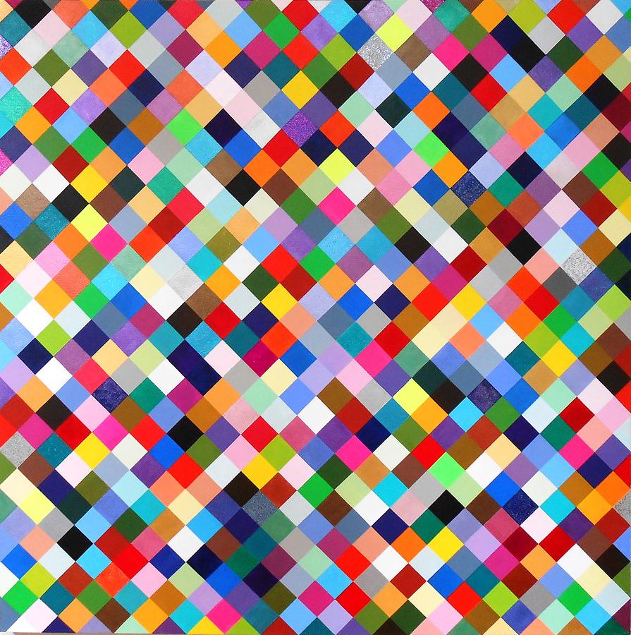Pixel Pixel Painting by Ivy Stevens-Gupta