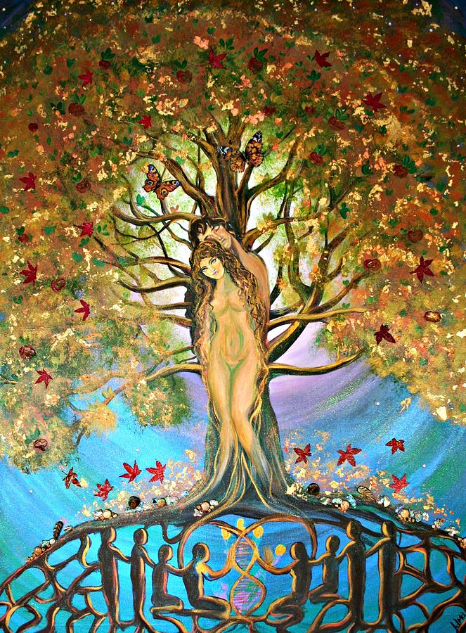 Pixie Forest Painting by Alma Yamazaki