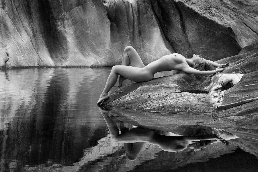 Nude Photograph - Place Of Dreams by Bruno Birkhofer