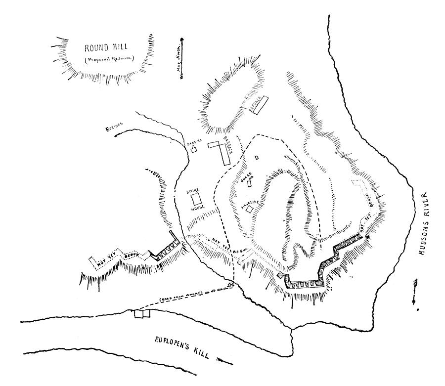 Plan Of Fort Montgomery Photograph by Granger - Pixels