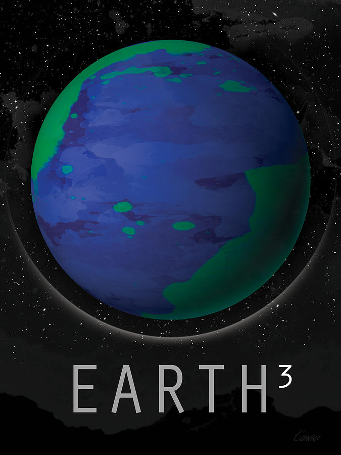 Planet Earth Digital Art