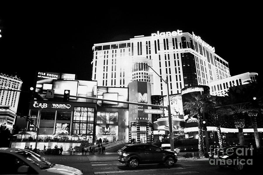 Hollywood Photograph - planet hollywood hotel and casino Las Vegas Nevada USA by Joe Fox