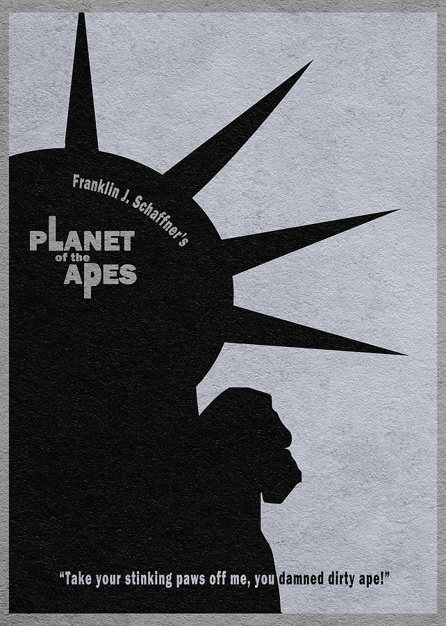 Planet of the Apes Digital Art by Inspirowl Design
