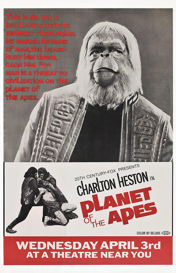 Planet Of The Apes, Maurice Evans Photograph by Everett